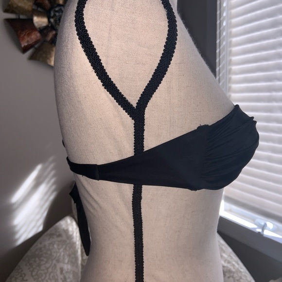 NEW H&M black bikini top size 4 - Picture 2 of 4